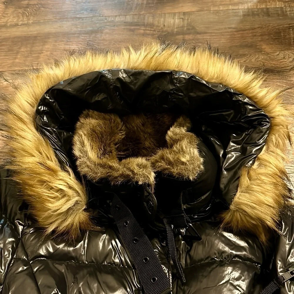 S13 New York l Chelsea Mid-Length Down Puffer Coat l Black l Size XXL l NWOT - Picture 6 of 14